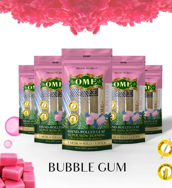 Bubblegum- 5 MEDIUM Pack