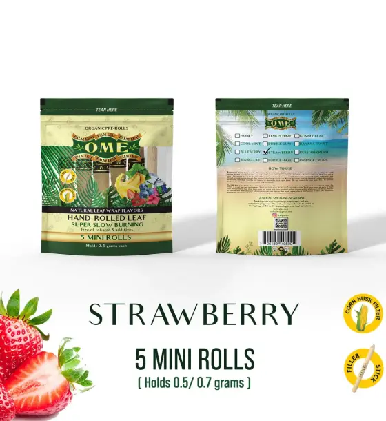 Strawberry - 3 Pack Mini Wraps