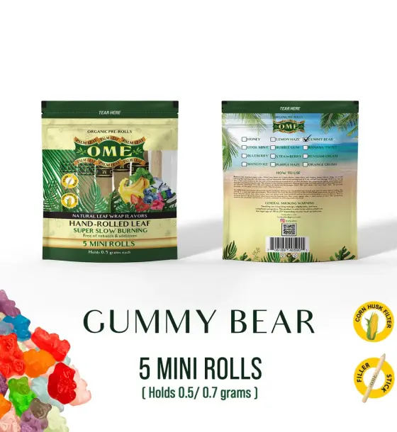 Gummy Bear - 3 Pack Mini Wraps
