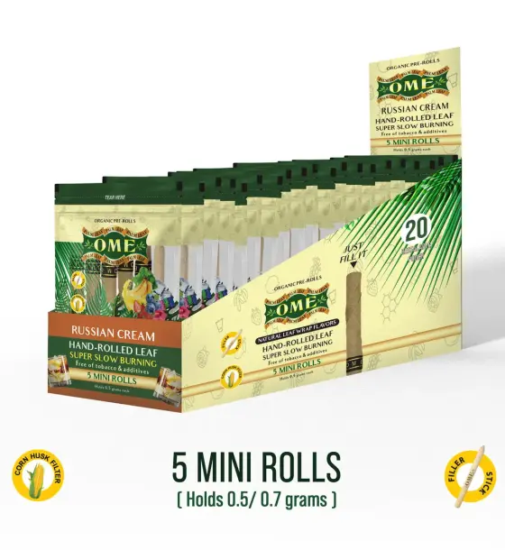 Russian Cream - 3 Pack Mini Wraps