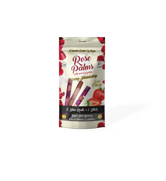 ROSE PALM CREAMY STRAWBERRY SLIM SIZE