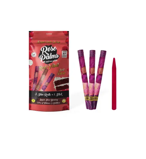 ROSE PALM RED VELVET CAKE SLIM SIZE