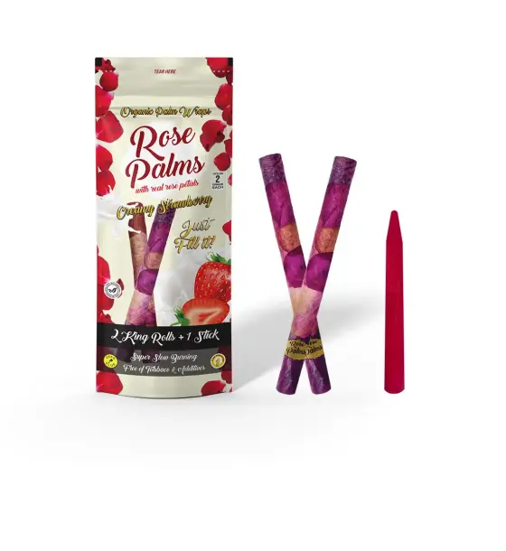 ROSE PALMS CREAMY STRAWBERRY KING SIZE