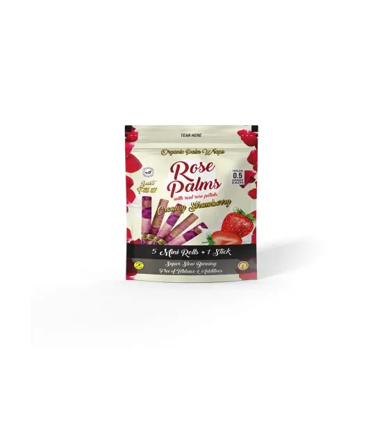 MINI ROSE WRAPS CREAMY STRAWBERRY