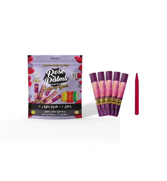 MINI ROSE WRAPS GUMMY BEAR