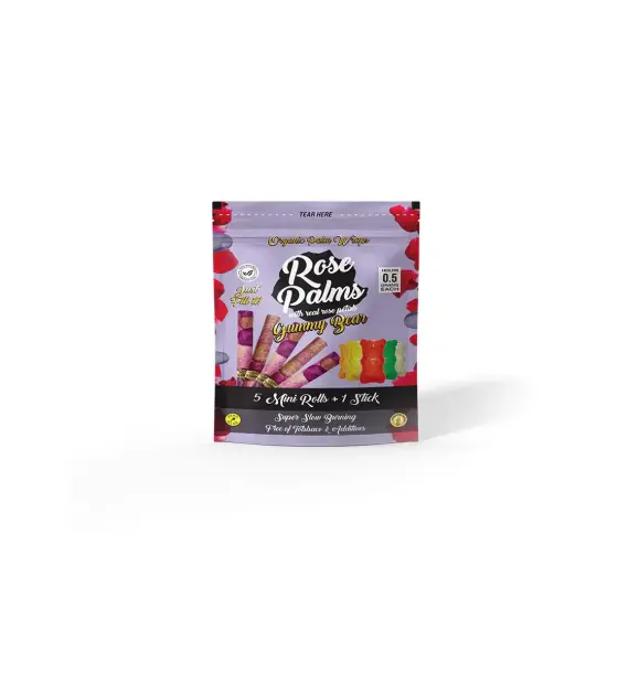 MINI ROSE WRAPS GUMMY BEAR