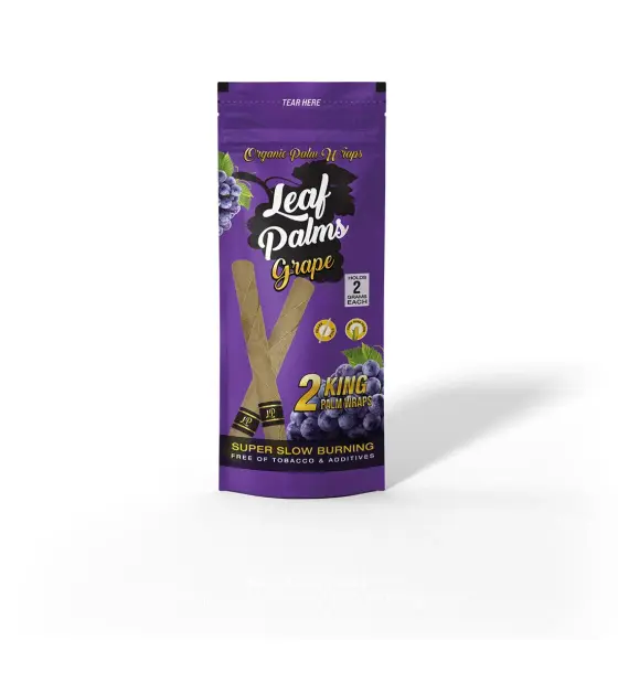 LEAF PALMS GRAPE KING SIZE