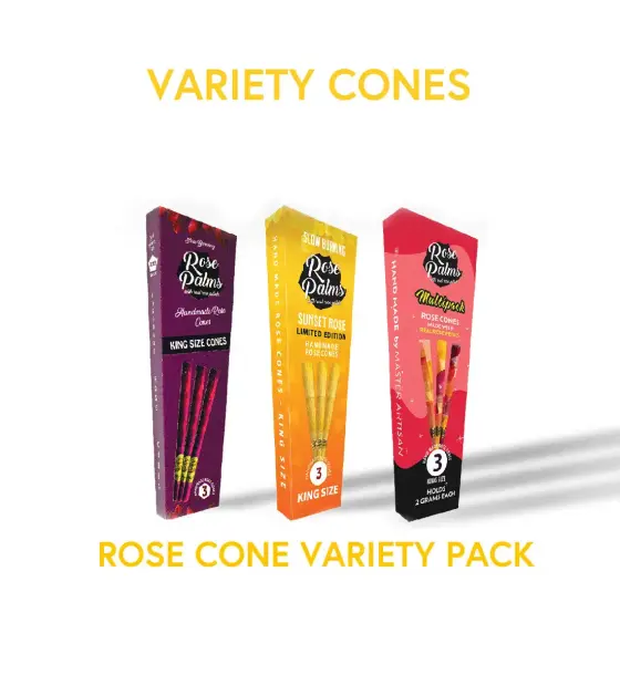 ROSE CONES VARIETY BUNDLE KING SIZE