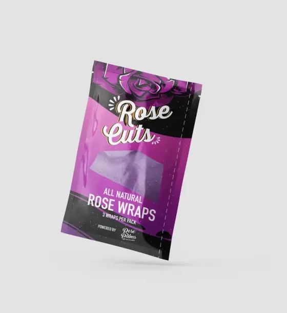 PURPLE ORIGINAL ROSECUT WRAPS    - SINGLE POUCH