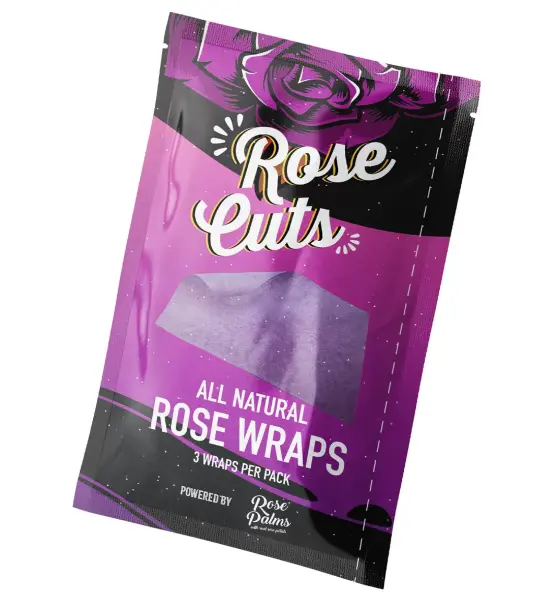PURPLE ORIGINAL ROSECUT WRAPS    - SINGLE POUCH