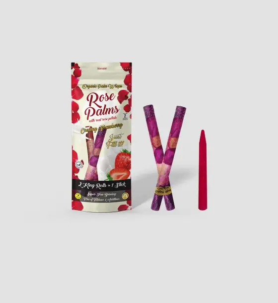 BOX ROSE PALMS KING CREAMY STRAWBERRY