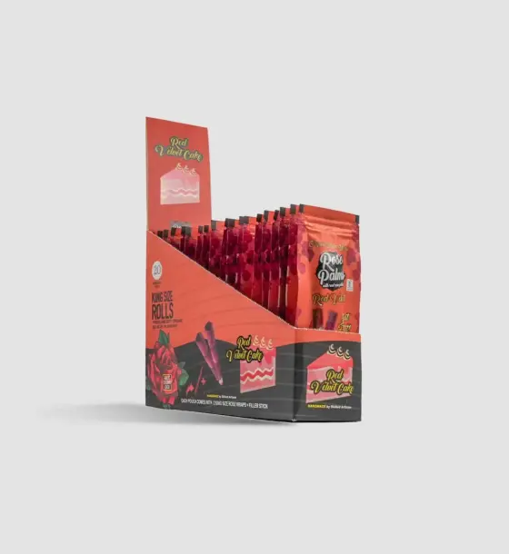 BOX ROSE PALMS KING RED VELVET CAKE