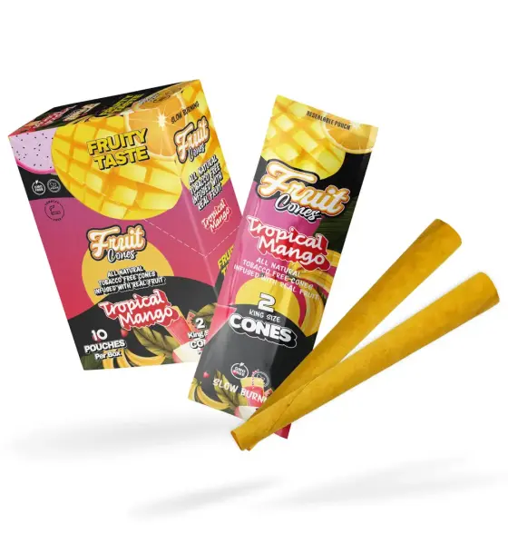BOX TROPICAL MANGO FRUIT CONES