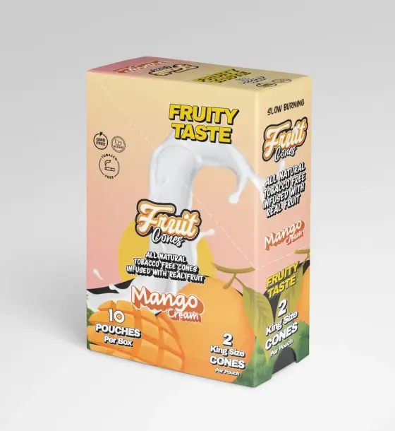 BOX MANGO CREAM FRUIT CONES