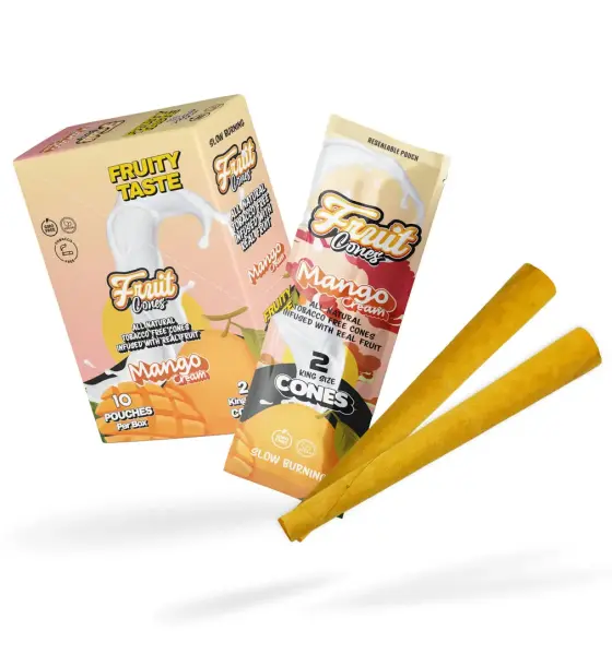 BOX MANGO CREAM FRUIT CONES