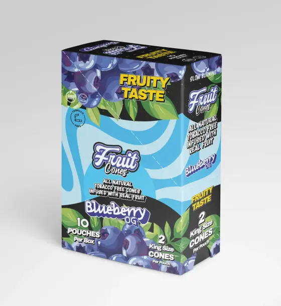 BOX BLUEBERRY OG FRUIT CONES