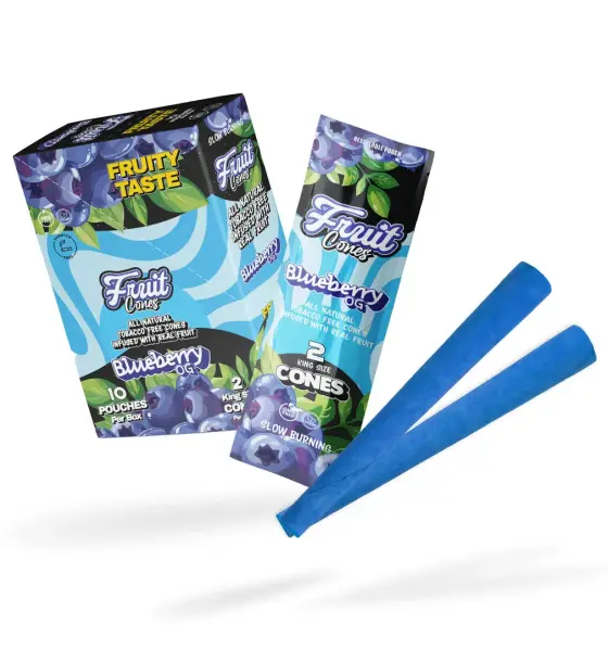 BOX BLUEBERRY OG FRUIT CONES