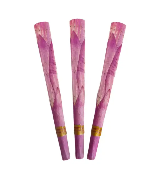 Real Lotus Pink Classic King Size 109mm Pre Rolled Cone Bulk - 25 cones
