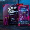 3 PACK ROSE PALM ORIGINAL SLIM SIZE