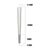 White Organic King Size 109mm Pre Rolled Cones - 200 - Per Box