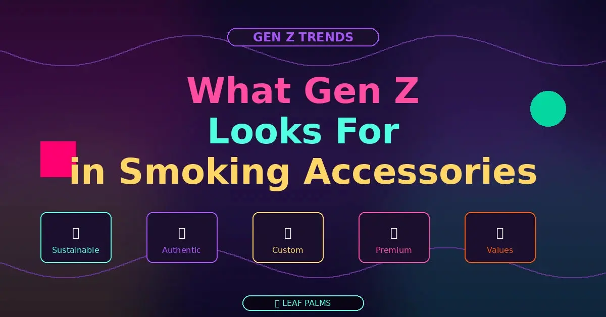 What Gen-Z Looks for in Smoking Accessories (And Why Natural Leaf Wraps Are Winning)