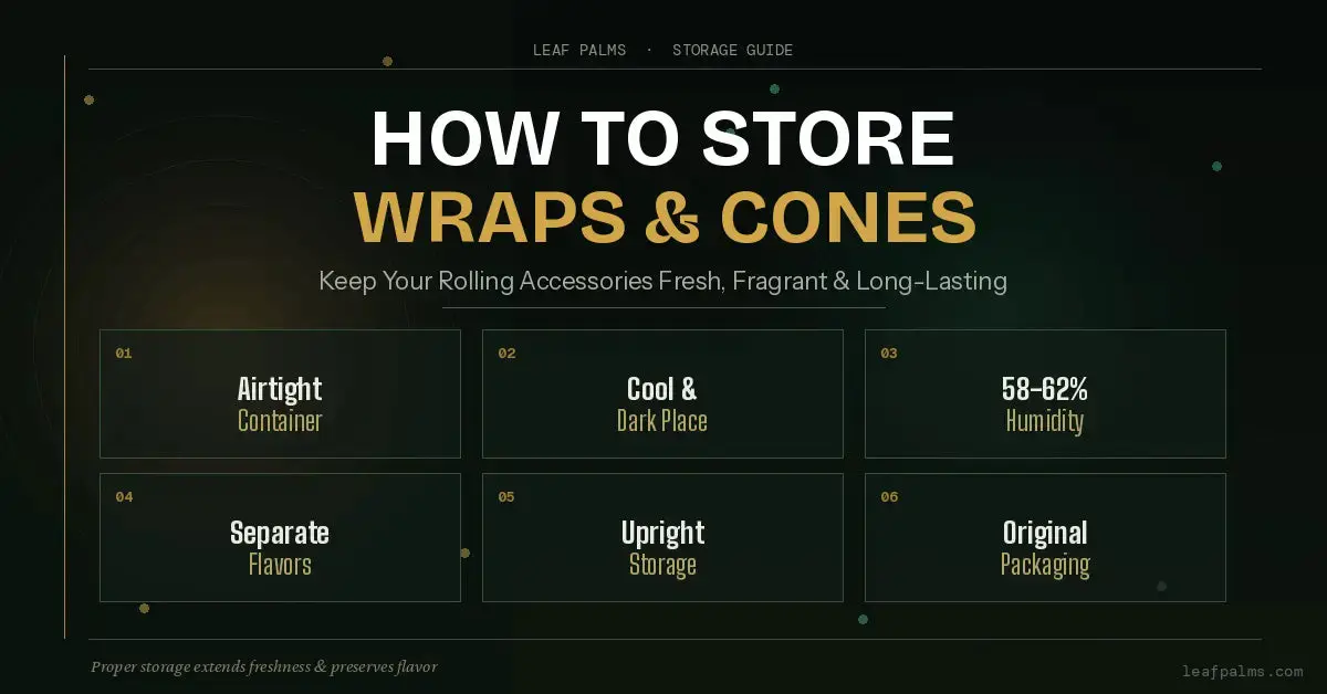 How to Store Wraps for Freshness & Longevity