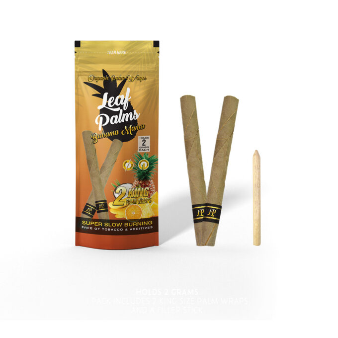 3 PACK LEAF PALMS BAHAMA MAMA KING SIZE