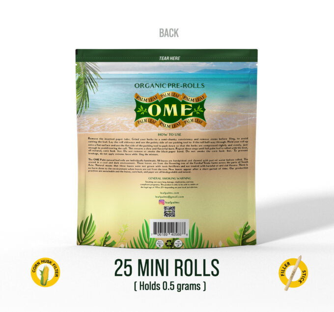 25 PACK – MINI ROLLS WRAPS