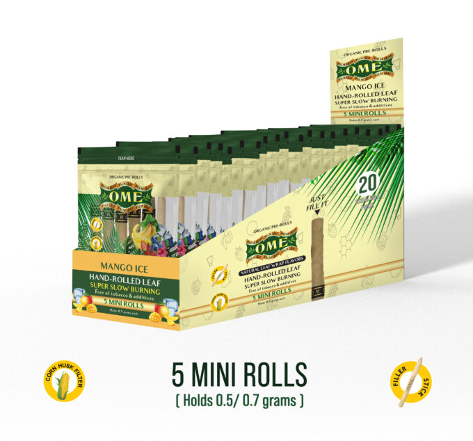 Mango Ice – 3 Pack Mini Wraps