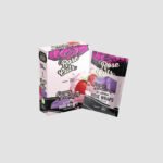 BOX PURPLE ROSE CUTS CREAMY STRAWBERRY