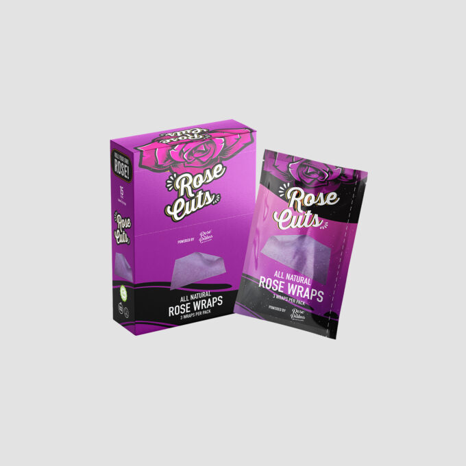 BOX PURPLE ROSE CUTS ORIGINAL