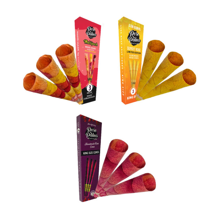 ROSE CONES VARIETY BUNDLE KING SIZE