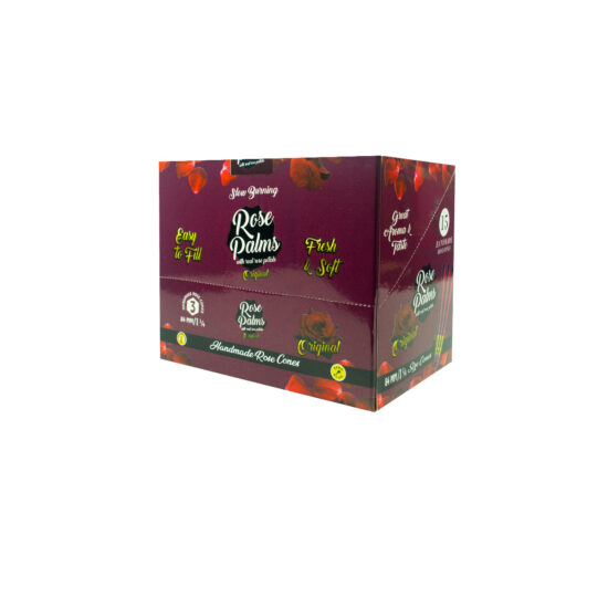 Real Rose Classic King Size 109mm Pre-Rolled Cones Bulk – 25 cones