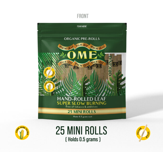 25 PACK – MINI ROLLS WRAPS