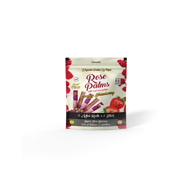 MINI ROSE WRAPS CREAMY STRAWBERRY