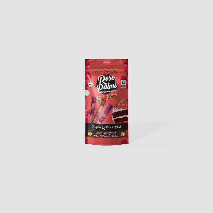 ROSE PALMS SLIM RED VELVET