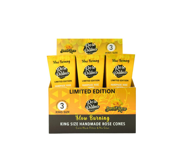 SUNSET ROSE – MADE WITH REAL YELLOW ROSE PETALS