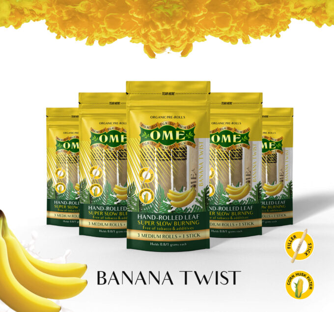 Banana Twist – 5 MEDIUM Pack