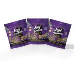 3 PACKS LEAF PALMS MINI SIZE GRAPE "15 COUNT"