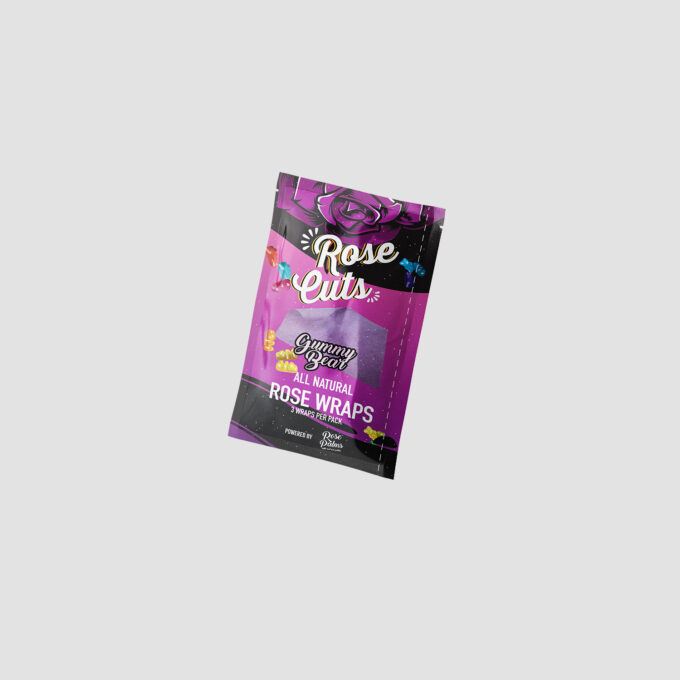 PURPLE ROSE CUTS GUMMY BEAR