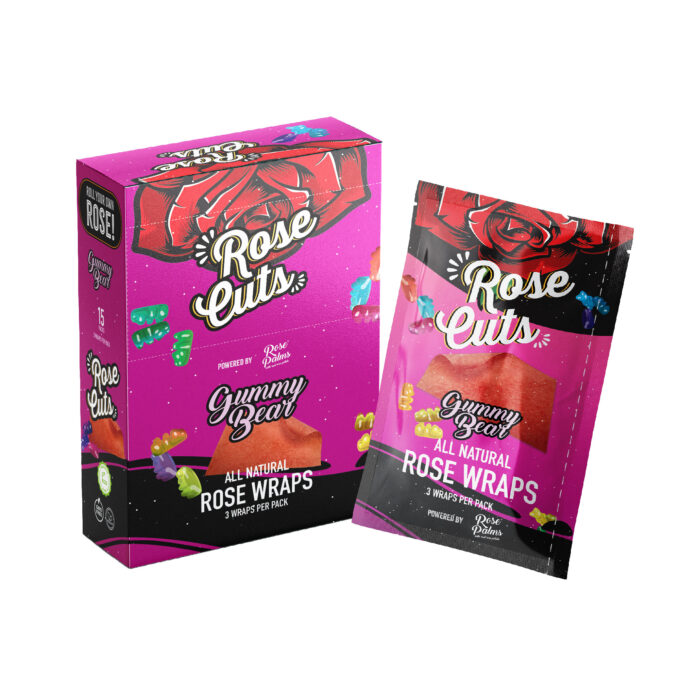 “BOX” PINK GUMMY BEAR ROSECUTS WRAPS