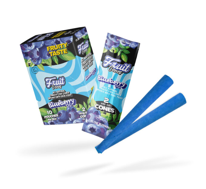 BOX BLUEBERRY OG FRUIT CONES