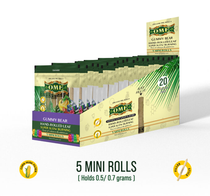 Gummy Bear – 3 Pack Mini Wraps