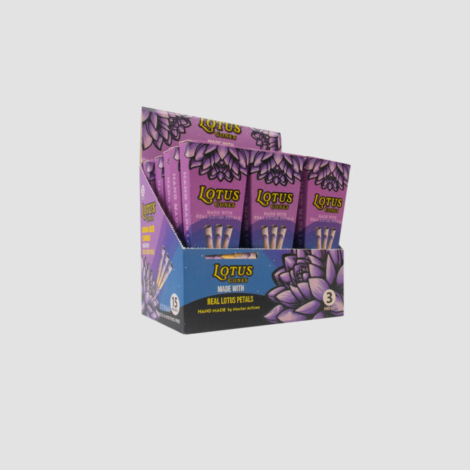 BOX LOTUS CONES
