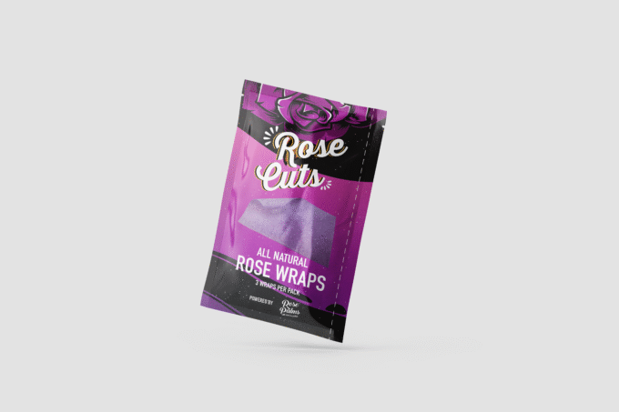 PURPLE ORIGINAL ROSECUT WRAPS    – SINGLE POUCH