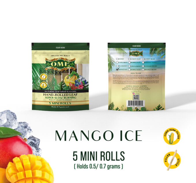 Mango Ice – 3 Pack Mini Wraps