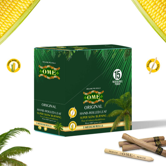 3 PACK LEAF PALMS BANANA TWIST SLIM SIZE