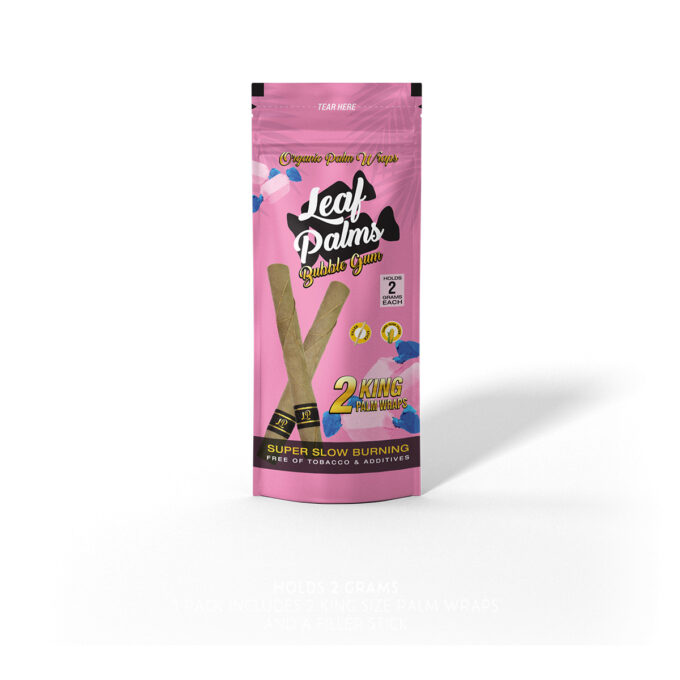 LEAF PALMS BUBBLE GUM KING SIZE