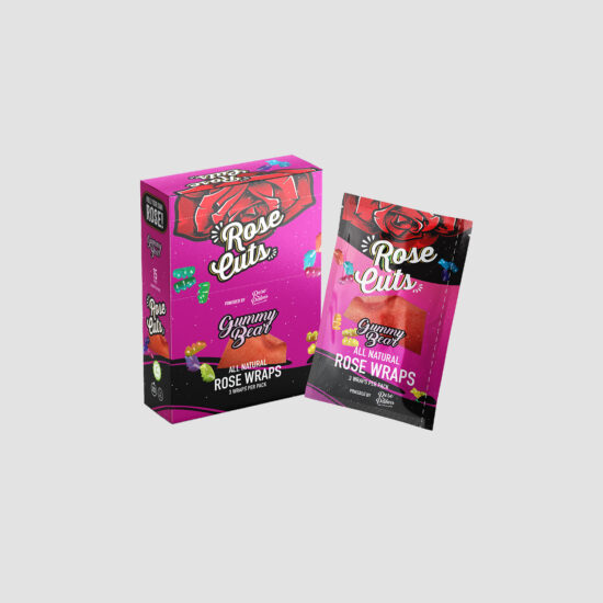PINK ROSE CUTS GUMMY BEAR