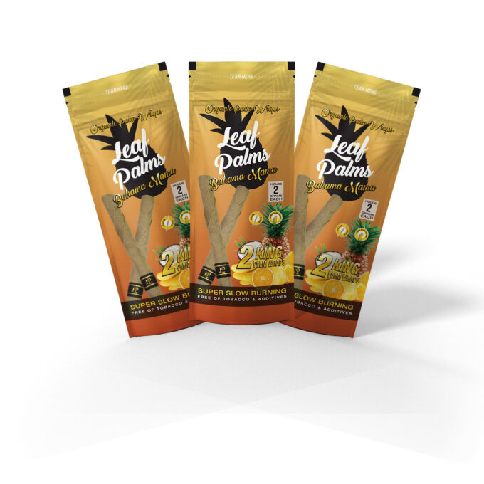 3 PACK LEAF PALMS BAHAMA MAMA KING SIZE